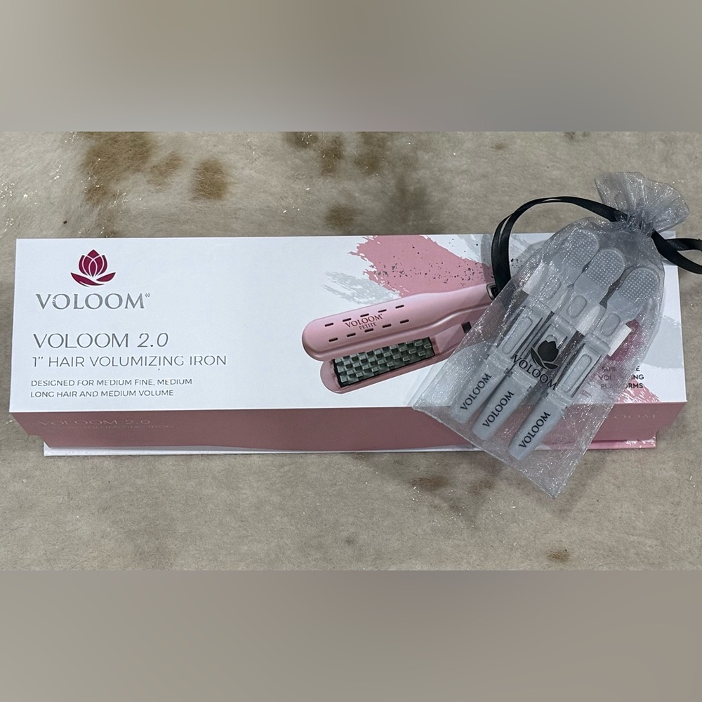 VOLOOM Pink Volumizing Iron